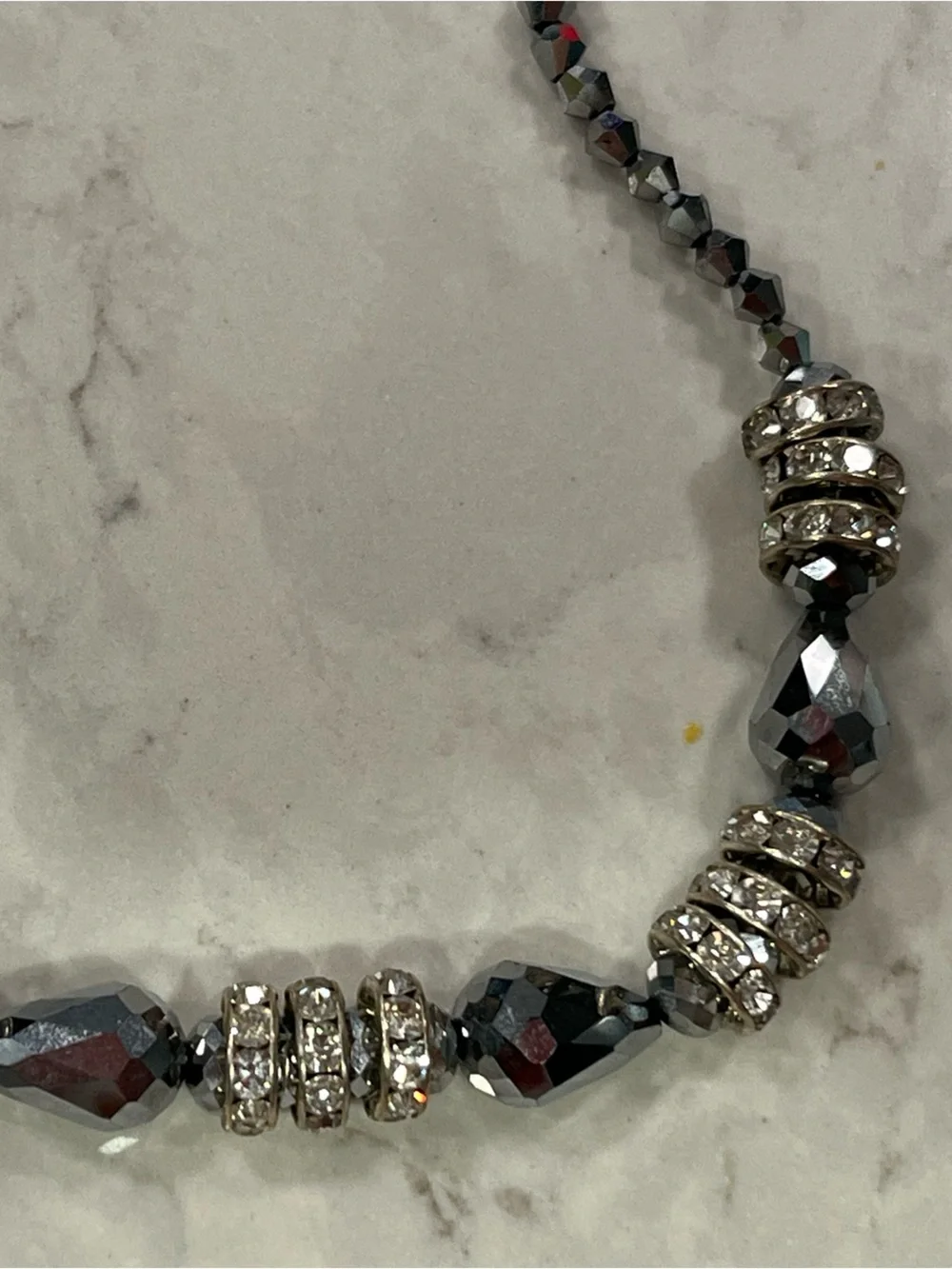 Vintage costume jewelry Women's Necklace - Elegant Sparkle